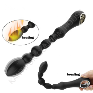 Bendable Heating Anal Plug & Massage
