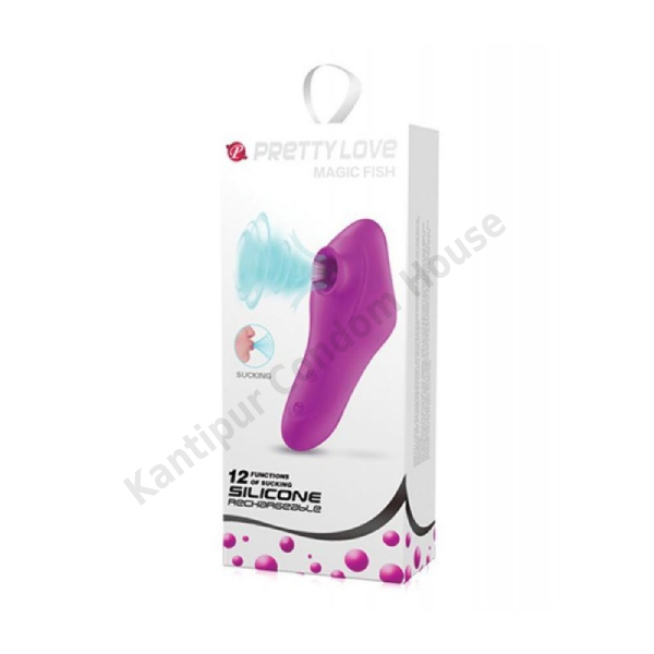 Pretty Love Magic Fish 12 Function Clitoral Vibrator