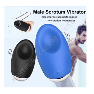 10 Mode Electric Male Scrotum Testicle Massage Vibrator Egg Testis Massager Delay Ejaculation
