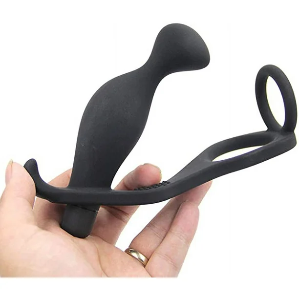 Silicone Male Prostate Massager Vibrating Butt Plug