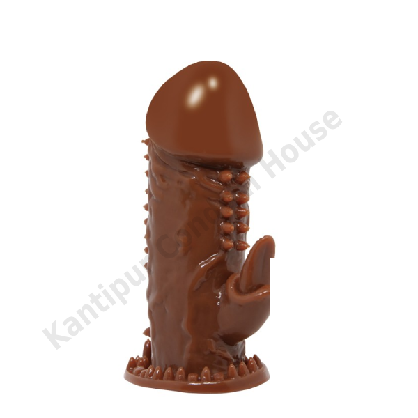 4.7 Inch Wolftooth Sleeve Reusable Condom- BI-016007
