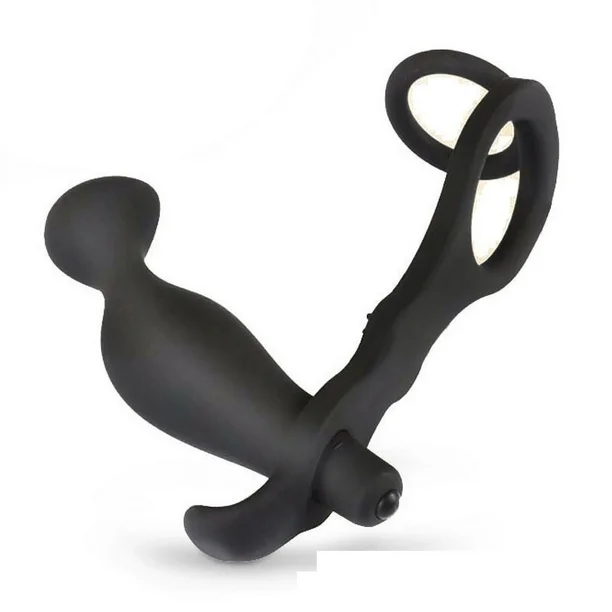 Silicone Male Prostate Massager Vibrating Butt Plug