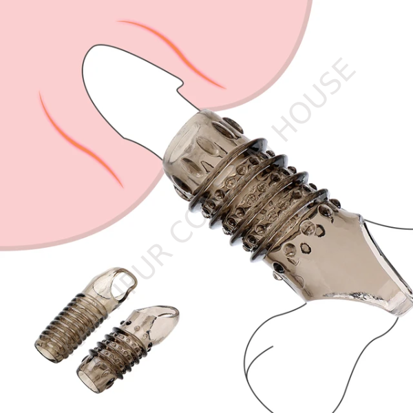 1 PC 4 Inch Half Penis Sleeve Ball Holding Ring- 2717hsr